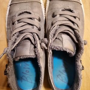 Women's Gray Blowfish Sneakers Size 8.5